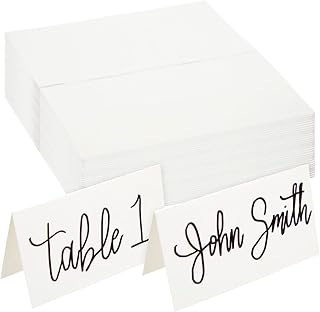 Pack of 100 paper gift labels - mini campsite cards - perfect for weddings, banquets, events, 6 x 3.5 ".. Experience the ease of modern shopping with DIAYTAR NIGERIA's comprehensive platform and quick delivery.