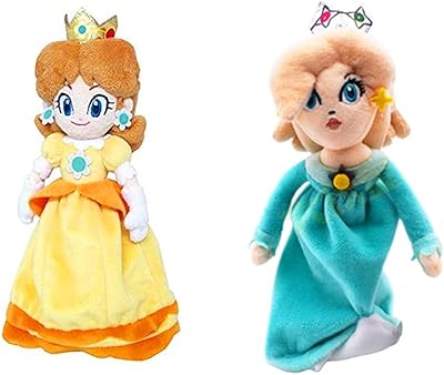 Howwell All Star Collection Princess Rosalina and Daisy Peluche 8 inch.. Your daily needs delivered to your door — DIAYTAR Nigeria style.