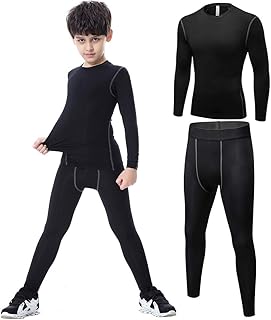 A set of two-piece thermal underwear for boy, composed of a compression shirt and tight children's pants.. Transform your online shopping experience with DIAYTAR NIGERIA's affordable and diverse marketplace.