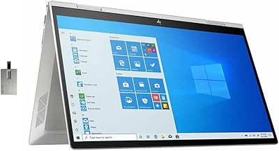 Laptop HP Envy X360 2-EN-1 15.6 "FHD with touch screen 2021, Intel Core i7-1165g7, 64 GB of RAM, SSD PCIE 2 TO, backlit keyboard, IRIS XE graphics card, HD, B & O Audio webcam, Windows10, Silver, USB 32 GO.. Experience shopping without compromise at DIAYTAR NIGERIA, with vast selection and quick delivery.