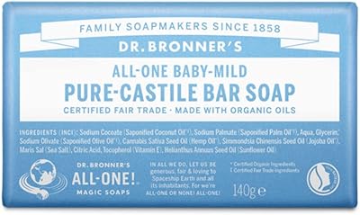 Biological soap Dr. Bronner's Pure Castile Bar 5 Oz Baby.. Shop the future with DIAYTAR NIGERIA - thousands of products, unbeatable prices, delivery within a week.