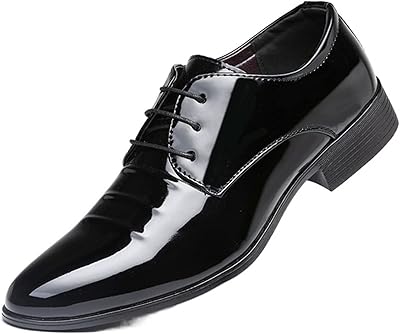 Galori black dressed shoes business costume formal shoes men's wedding dress oxford shoes for men shoes dressed in varnished leather for men (color: hortel, size: 38).. DIAYTAR NIGERIA: Your partner in affordable online retail with reliable delivery across the nation.