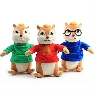 3 players from film toys Alvin and chipmunks cute toy dolls chipmunks toy in toy gift for children 9.8 inch.. Home to endless choices and pocket-friendly prices — DIAYTAR Nigeria.
