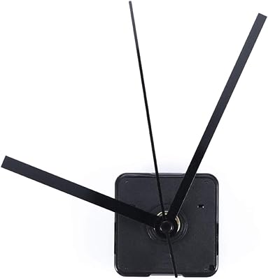 Yardoy 2 pieces clock clock mechanism with long tree -shaped shaft clock powered by battery spare parts of DIY wall clock (black right hand).. DIAYTAR NIGERIA: Your gateway to affordable shopping with thousands of products delivered nationwide.