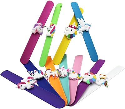 Siusi 6 pieces in unicorn silicone bracelets, birthday party supplies for teenagers, Easter basket gift bag (random color).. Explore a world of choices with DIAYTAR NIGERIA's vast catalog and budget-friendly nationwide shipping.