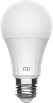 Xiaomi GPX4026GL | Mi smart LED bulb (warm white) | Intelligent control | Wi-Fi | Intelligent vocal commands | Adjust the brightness | Energy saving | 25,000 hours | Connect with Google Assistant, Amazon and Alexa - White.. Say goodbye to limited options and long shipping times. DIAYTAR Nigeria delivers variety, quality, and affordability straight to your door.