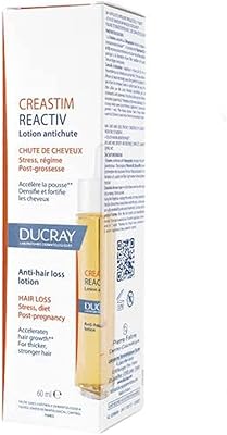 Ducray - Crestem reactive fortifying lotion - Occasional loss of thickness - 60 ml.. DIAYTAR NIGERIA brings the marketplace home to you with affordable prices and delivery in 5-8 days.
