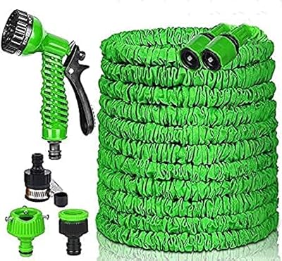 Extendable watering hose improved 100 feet 30 m Magic plastic pipe.. DIAYTAR NIGERIA delivers affordability and convenience to your doorstep within 8 days of purchase.