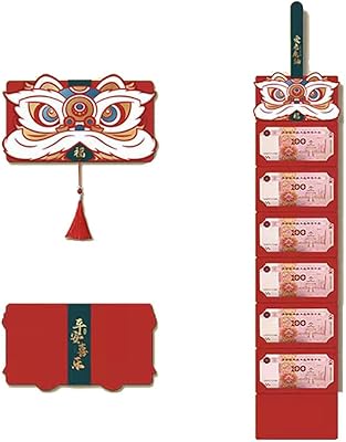 Chinese red folding envelopes, silver packets in the shape of a Chinese New Year's rabbit, 6 maps for cards, creative red envelopes, 1 piece.. DIAYTAR NIGERIA: Your affordable shopping destination with thousands of products delivered in days.