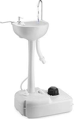MOFISH portable campsite sink with towel rack and soap dispenser - Main washing sink support 17 L with swivel wheels - for outdoor events, gatherings, sites, campsite.. Fast. Reliable. Affordable. DIAYTAR Nigeria is all that and more.