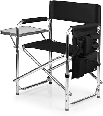 Sports chair with extra table - Beach chair - Camping chair for adults, (black).. Experience the ease of one-stop shopping with DIAYTAR NIGERIA's diverse catalog and nationwide delivery.