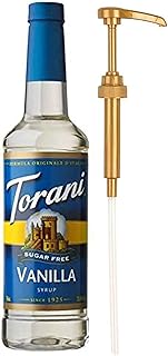 Torani sugar -free vanilla syrup 1 pump (750 ml).. From checkout to your doorstep in less than a week — DIAYTAR Nigeria.