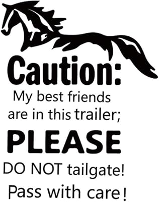 My best friends Warning Horse Trailer Sticker Window Decor Decor Decor Decor Sticker Safety Warning Sticker Camping Decor.. Shop with purpose at DIAYTAR NIGERIA, where your money goes further and delivery is always prompt.