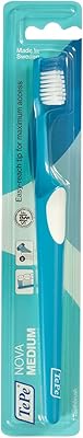 Medium tepe toothbrush for adolescents and adults with comfortable non -slip handle of Nova.. Your everyday shopping destination, DIAYTAR NIGERIA offers quality and value delivered within days.