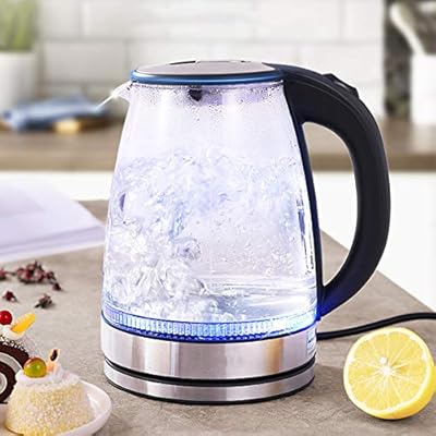 Electric kettle with Goronb 17 L glass wire with indicator.. Your comprehensive marketplace awaits at DIAYTAR NIGERIA with affordable prices and reliable delivery times.