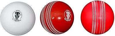 Robust cricket ball In WinPro (Multicolored) - Package of 3 balls {135 grams each}.. DIAYTAR NIGERIA: Where shopping is affordable, selection is vast, and delivery is always reliable.