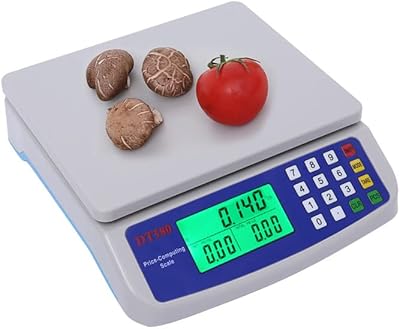 Utoolmart price electronic balance of price, 30kg x 1g digital commercial price balance, LCD digital commercial food product balances with batteries, for meat weighing, kitchen stores, the restaurant market.. Explore limitless products on DIAYTAR Nigeria — at the lowest prices.