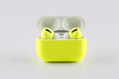 Apple AirPods Pro 2nd Generation Personalized - Merlin Craft (Fluo Yellow).. For everyday items and more, trust DIAYTAR Nigeria.
