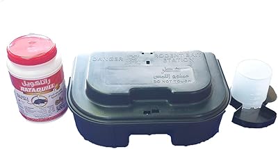 1 versatile bait station for rodents, 1 Ratacoil gel 500 g and 1 liquid bait distributor. Effective control of mice and mice... Your shopping aspirations fulfilled at DIAYTAR NIGERIA with competitive prices and reliable delivery.