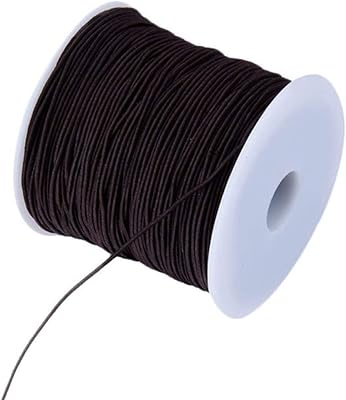 100 meters of 0.8 mm nylon thread for the manufacture of bracelets, necklaces and jewelry, black.. Experience hassle-free shopping with DIAYTAR NIGERIA's user-friendly platform and prompt delivery service.
