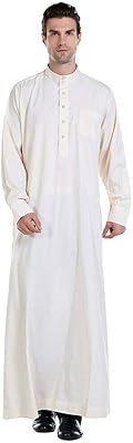 Black Thobe dress with long Xingsyue for men with Logo from the Saudi Islamic Kandura group from the Middle East.. DIAYTAR NIGERIA delivers more than products - we deliver affordable solutions within the week.