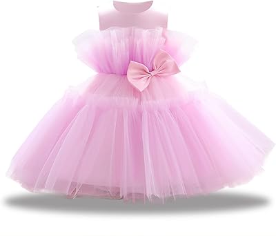Tutu dress in tulle and floral lace for baby girl, for formal birthday party and special occasions (4-7 years).. DIAYTAR NIGERIA connects your desires with reality through our affordable e-commerce platform and quick delivery.