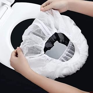 10pcs Delfino Disposable toilet seat covers in non -woven fabric.. DIAYTAR NIGERIA: Where affordability meets variety in Nigeria's most comprehensive online marketplace.