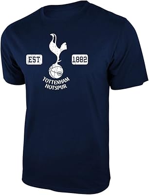 Cotton t-shirt with short sleeves with image of the World Tottenham World Football Team for Men.. Why pay more? DIAYTAR Nigeria gives you the best for less.