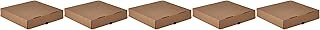 Foldable Pizza Box disposable cardboard, size 22x22 cm, 5 rooms.. DIAYTAR NIGERIA connects desires with reality through affordable prices and reliable delivery service.