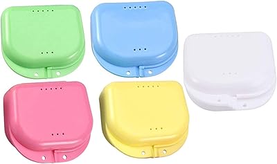 Castwave dental prostheses bag, storage box for false teeth, oral protective box with ventilation holes for dental devices, oral travel storage - 5 rooms.. Shop smart and save with DIAYTAR NIGERIA's extensive product range and 5-8 day delivery guarantee.