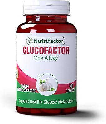 Nutrifactor Glucofactor - Management of diabetes, management of blood sugar - 30 tablets.. No hassle, just shopping — DIAYTAR Nigeria delivers in under 8 days.