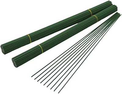 Siusi 100 pieces 40 cm Dark green flower rod wire, Flower manufacturing accessories perfect for packaging bouquet rods and crafts.. Discover the convenience of DIAYTAR NIGERIA's vast e-commerce platform with delivery in just 5-8 days.