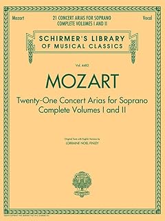 Mozart - 21 arias concert for soprano: complete volumes 1 and 2.. Shop smart, shop DIAYTAR — Nigeria’s trusted e-commerce site.