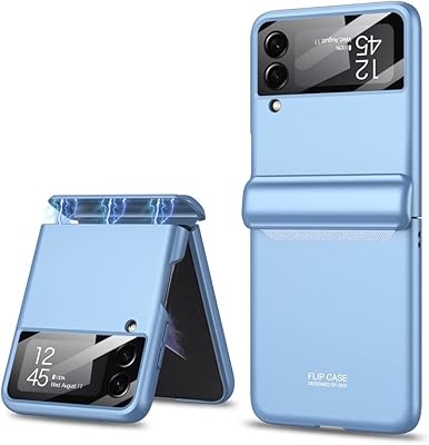 Shieid Samsung Z Flip 4 shell, Galaxy Z Flip 4 shell with detailed protection for Samsung Galaxy Z Flip 4 5G, Blue.. Get top brands at bottom prices, only on DIAYTAR Nigeria.