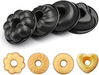 Mini 3 inch XZ GMY cake pan, 4 rooms, round carbon steel cake pan, used for family meetings to cook cupcakes and donuts.. One platform, endless products — welcome to DIAYTAR Nigeria.