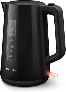 Philips electric kettle, 3000, 1850 W series, 1.7 l, family format, black, HD9318/21.. Your new favorite way to shop online — DIAYTAR Nigeria.