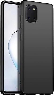 Galaxy Note 10 Lite, Abholy, ultra fine, rigid, matt, matt, finger anti-protective shell for Samsung Galaxy Note 10 Lite, Black, Black.. DIAYTAR NIGERIA revolutionizes online shopping with competitive prices and reliable 5-8 day delivery.