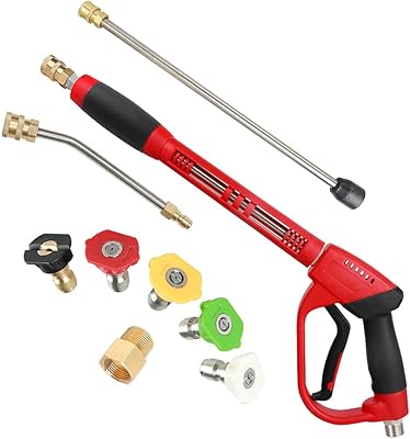 Shavor improved high pressure cleaner gun with spare extension pistol.. Experience retail satisfaction with DIAYTAR NIGERIA's comprehensive platform and prompt shipping service.