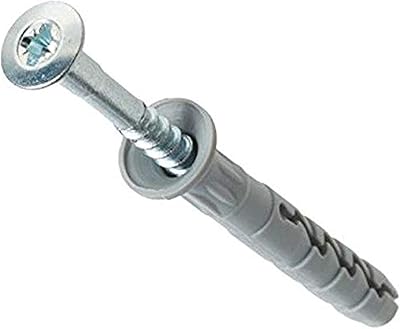 Fixing screw for Nylon in Nylon with Rawl Plug Wreathtack with Fisher-6 x 40 mm-100 N ° R-FX-N-06L040.. DIAYTAR NIGERIA: Where every Nigerian finds affordable products delivered within the week.