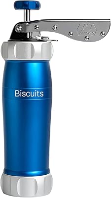 Marcato Atlas 8307bl Deluxe Maker cookie, made in Italy, in stainless steel, blue, includes 20 forms of cookies.. Tired of overpriced goods and slow delivery? DIAYTAR Nigeria brings affordability and speed together with a wide selection of products.