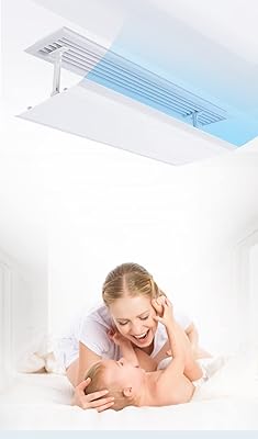 Organized domestic air deflector, front air conditioner, adjustable anti-direct inflator, suitable for house, office and central air conditioning (60 cm).. DIAYTAR NIGERIA: Where shopping dreams come true with budget-friendly prices and nationwide shipping.