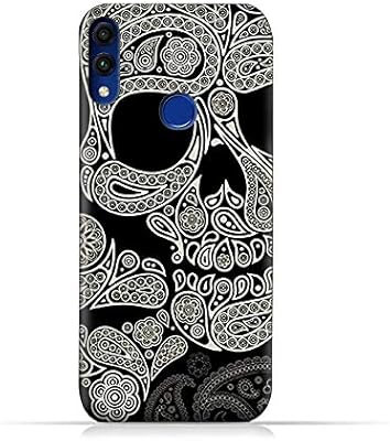 TPU protection shell AMC Honor 8C with skull and cashmere pattern.. Shop like never before with DIAYTAR NIGERIA's comprehensive marketplace and budget-friendly shipping.