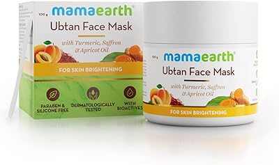 Ubtan facial mask to lighten and lighten the skin of Mamaearth, 100 ml.. Experience hassle-free shopping with DIAYTAR NIGERIA's user-friendly platform and prompt delivery service.
