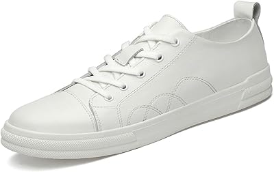 HOFFTI Oxford Shues Sneakers For Men's White Loisirs Shoes matching relaxed leather board.. From phone accessories to home decor — DIAYTAR Nigeria ships it fast.