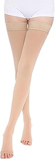 Tofly® high-thigh compression stockings, open end, opaques, 20-30 mmHg, varicose veins, swelling, edema, deep veins.. DIAYTAR NIGERIA brings the nation's largest product catalog to your doorstep at prices you'll appreciate.