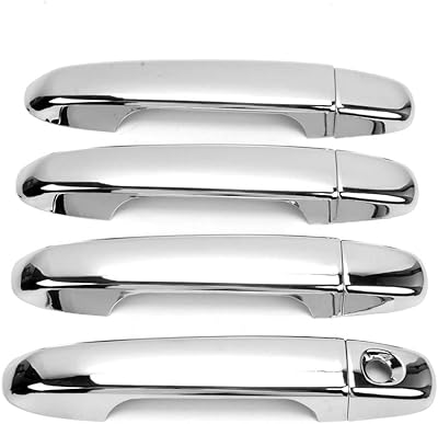Dream Seek 8 pieces of four compatible door covers with Toyota Camry 2013 2013 2014 in ABS external material (chrome).. DIAYTAR NIGERIA: Where affordability meets variety, with thousands of products delivered in less than 8 days.