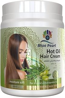 Hot oil treatment cream Blue Pearl with olive and rucola extracts | Hair mask to repair damaged hair and treat hair loss | 1000 ml.. Shop everything from A to Z on DIAYTAR Nigeria — delivered nationwide.