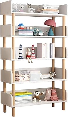 Modern Library Living Room Simple Library Image Books Library For Children Student Library Storage Support For Bedroom (White).. From daily needs to rare finds, DIAYTAR Nigeria brings it to your door.