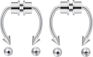OUTERUNNER False nose ring magnetic piercing nose rings false septum non -piercing clip on noses, metal, cubic zirconies.. Shop smart with DIAYTAR NIGERIA's vast selection and enjoy affordable shipping in just 5-8 days.