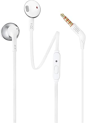 JBL tone 205 wired in-ear headphones with flexible transport case, pure bass sound, remote control to a button, integrated microphone, anti-tank flat cable, comfortable adjustment, jblt205crm, k951462.. Your favorite online marketplace — DIAYTAR Nigeria delivers quick and cheap.